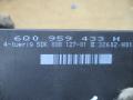 блок комфорта Skoda Fabia 1 поколение (6Y) 2003, 1.4 л., МКПП, хетчбэк 5 дв., 6Q0959433H - фото №2