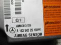 блок AirBag Mercedes-Benz M-Класс W163 [рестайлинг] 2003, 2.7 л., АКПП, внедорожник 5 дв., A1635422918 - фото №3