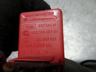 сопротивление печки Volkswagen Sharan 1 поколение [рестайлинг] 2002, 1.9 л., МКПП, минивэн, 1J0907521