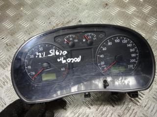 щиток приборов (приборная панель) Volkswagen Polo 4 поколение 2003, 1.2 л., МКПП, хетчбэк 5 дв., 6Q0920800P