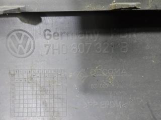 комплект декоративных накладок (дерева) салона Volkswagen Transporter T5 2005, 2.5 л., АКПП, микроавтобус, 7H0807321B