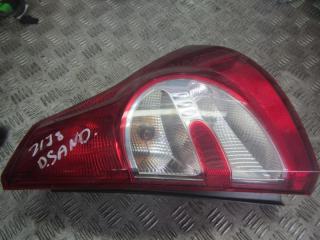 фонарь задний правый Dacia Sandero 1 поколение 2010, 1.4 л., МКПП, хетчбэк 5 дв.