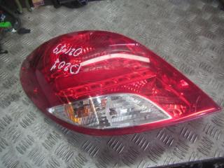 фонарь задний левый Peugeot 207 1 поколение [рестайлинг] 2011, 1.4 л., МКПП, хетчбэк 5 дв.