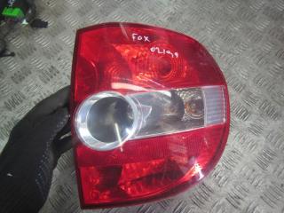 фонарь задний левый Volkswagen Fox 2 поколение [рестайлинг] 2008, 1.2 л., МКПП, хетчбэк 5 дв.