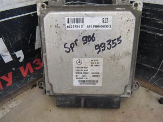 блок управления двигателем Mercedes-Benz Sprinter 2 поколение (W906) 2011, 2.2 л., дизель, A6519000601, A6519019400