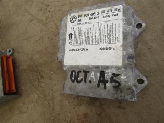блок AirBag Skoda Octavia 1 поколение [рестайлинг] 2010, 5WK43411, 1K0909605S