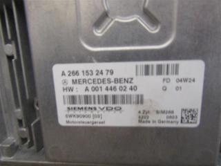 блок управления двигателем Mercedes-Benz A-Класс W169 [рестайлинг] 2009, 5WK90900, A0014460240, A2661532479