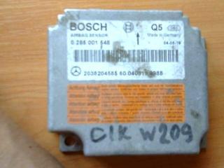 блок AirBag Mercedes-Benz CLK-Класс C209/A209 [рестайлинг] 2005, 0285001548, 2038204585