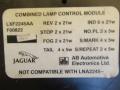 блок комфорта Jaguar XJ 2 поколение [рестайлинг] 1996, 4.0 л., бензин, АКПП, седан, F00822, LNA2245, LXF2245AA - фото №2