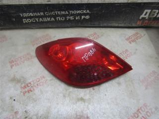 фонарь задний левый Peugeot 207 1 поколение 2008, 9649986680