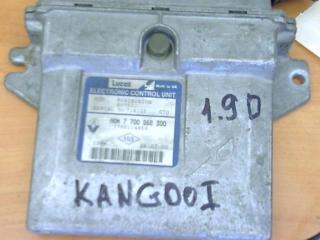 блок управления двигателем Renault Kangoo 1 поколение [рестайлинг] 2004, 1.9 л., дизель, 7700114868, 7700863300, R04080010G