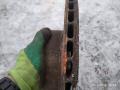 диск тормозной передний BMW X3 F25 2013, 2.0 л., N47 D20 C, дизель, АКПП, черный, внедорожник 5 дв. - фото №2