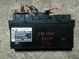 Блок управления BCM (Body Control Module) BMW 5 серия E60/E61 [рестайлинг] 2008, 3.0 л., N53 B30 A, бензин, АКПП, универсал, 61359176070, 5WK49110D
