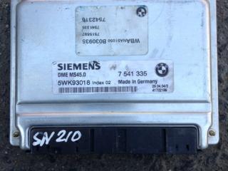 блок управления двигателем BMW 5 серия E60/E61 2004, 2.5 л., M54 B25 (256S5), бензин, АКПП, седан, 7541335, 13617541335, 7561381