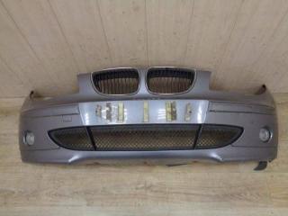 бампер передний BMW 1 серия E81/E82/E87/E88 2006, серый, 51117136632