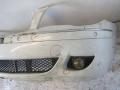бампер передний BMW 7 серия E65/E66/E67 [рестайлинг] (2005 - 2008), белый, 51117142156 - фото №5