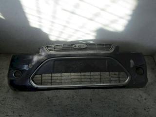 бампер передний Ford Focus 2 поколение [рестайлинг] (2007 - 2011), черный, 1521127