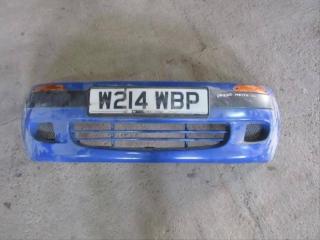 бампер передний Daewoo Matiz M100 1998, синий, 96317584