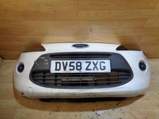 бампер передний Ford Ka 2 поколение 2010, белый, 1580991