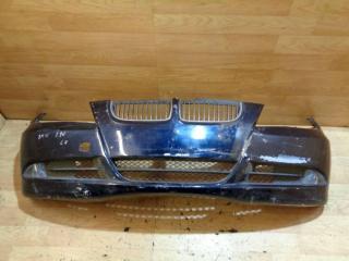 бампер передний BMW 3 серия E90/E91/E92/E93 E90 (2004 - 2010), синий, седан, 51117140859