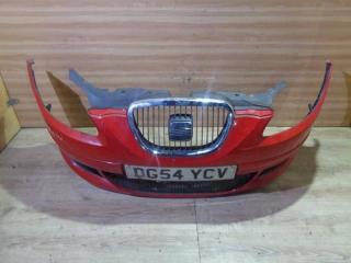 бампер передний SEAT Altea 1 поколение 2006, красный, 5P0807217M