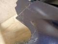 бампер передний Mercedes-Benz A-Класс W169 2006, синий, 16988850025 - фото №3