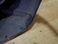 бампер передний Mercedes-Benz A-Класс W169 2006, черный, 16988850525 - фото №3