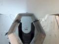 бампер передний Renault Laguna 2 поколение [рестайлинг] (2005 - 2007), бежевый, 7701476242 - фото №2