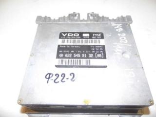 блок управления двигателем Mercedes-Benz C-Класс W202/S202 (1993 - 1997), 1.8 л., M 111.920, бензин, АКПП, 0225459132, A0225459132, 412232004006