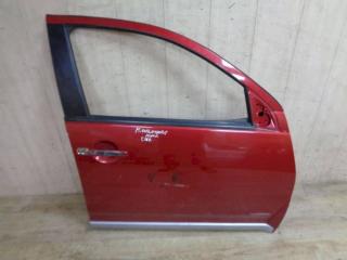 дверь Mitsubishi Outlander 2 поколение 2008, красный, 5700A122