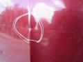 капот Jaguar XF X250 (2007 - 2011), бордовый, C2Z4893 - фото №2