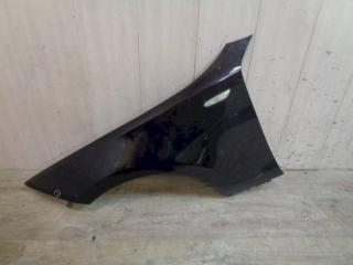 крыло переднее левое BMW 1 серия E81/E82/E87/E88 (2004 - 2007), черный, 41357133227