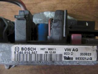 сопротивление печки Audi A3 8P 2004, 9140010507