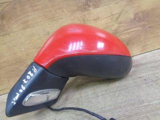 зеркало наружное левое Peugeot 207 1 поколение (2006 - 2009), красный, 8153AY