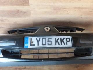 бампер передний Renault Laguna 2 поколение [рестайлинг] (2005 - 2007), 7701476242