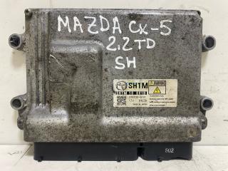 блок управления двигателем Mazda CX-5 1 поколение KE (2011 - 2015), 2.2 л., SH-VPTS, дизель, SH1M18881B, 2757005101
