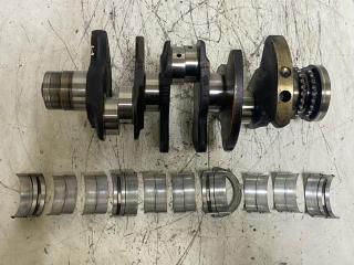 коленвал Audi A6 4F/C6 (2004 - 2008), 2.8 л., FSI, BDX, бензин, 06E101Q, 06E105101Q, 06E105101AE