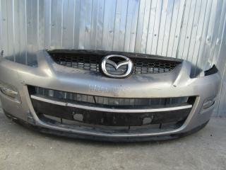 бампер передний Mazda CX-9 1 поколение TB (2007 - 2009), серый, TD1150031GAA, TD1150031HBB