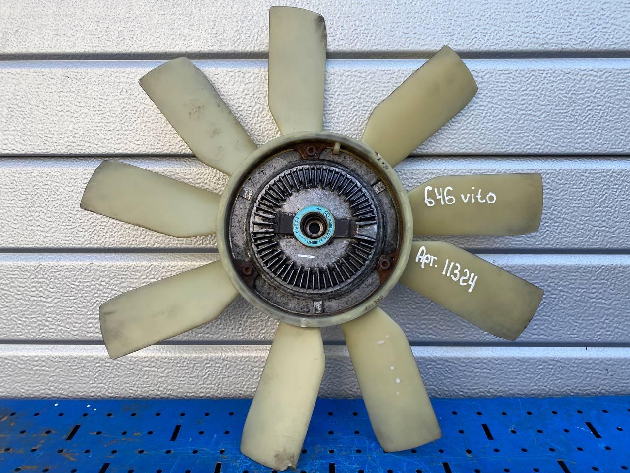 вискомуфта Mercedes-Benz Vito W639 (2003 - 2010), 2.2 л., OM 646.983, дизель, A0002006023, 6500589, A0002006023, 6500589 - фото №1