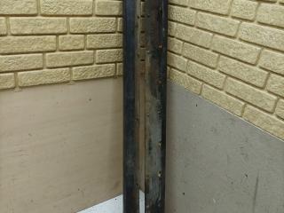 накладка на порог Hyundai Galloper 2 поколение 1998, 2.5 л., дизель, МКПП, внедорожник 5 дв.