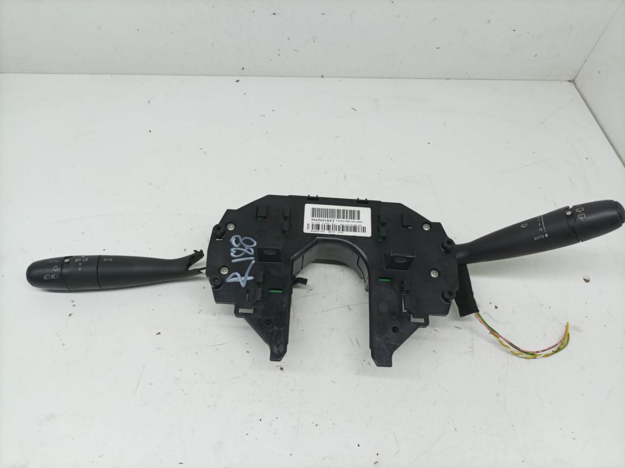 переключатель подрулевой (стрекоза) Citroen C4 Grand Picasso 1 поколение 2009, 1.6 л., дизель, МКПП, минивэн, 96656018XT - фото №1