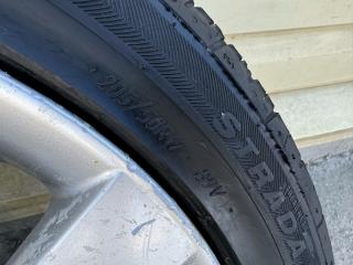 диск литой Kia Cerato 2 поколение TD 2011, 1.6 л., G4FC, бензин, АКПП, o9 - clamp hand brake cab, седан, передний привод