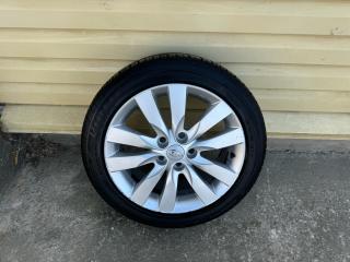 диск литой Kia Cerato 2 поколение TD 2011, 1.6 л., G4FC, бензин, АКПП, o9 - clamp hand brake cab, седан, передний привод