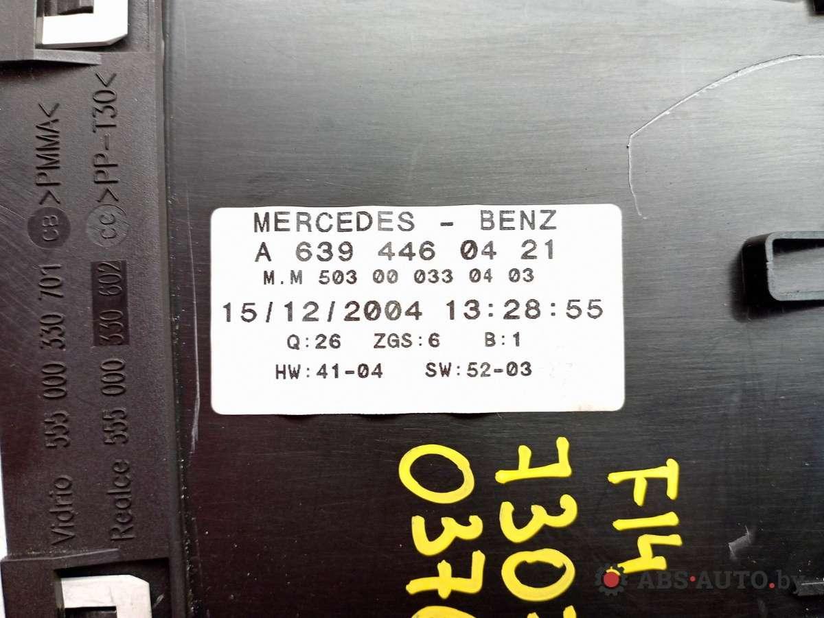 Панель приборная (щиток приборов) Mercedes Vito (W639) купить в Беларуси