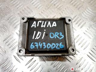 блок управления двигателем Opel Agila 1 поколение (A) 2002, бензин, 0261207422, 24456864, 26SA8093