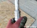 трубка кондиционера Volkswagen Polo 4 поколение 2005, 1.4 л., дизель, 6Q0820721AA - фото №8