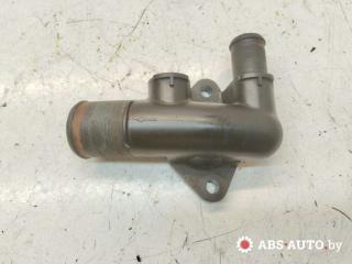 фланец (тройник) системы охлаждения Peugeot 406 1 поколение [рестайлинг] 2002, 2.0 л., дизель, МКПП, седан