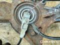 кулак поворотный правый Peugeot 307 1 поколение [рестайлинг] 2006, 1.6 л., бензин, МКПП, универсал - фото №4