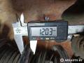 стойка передняя левая Nissan Almera N15 2000, 1.4 л., бензин - фото №6