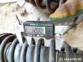 стойка передняя левая Rover 400 Series 2 поколение 1998, RNB102330, 22103011L, RNB103090, 22103689 - фото №8